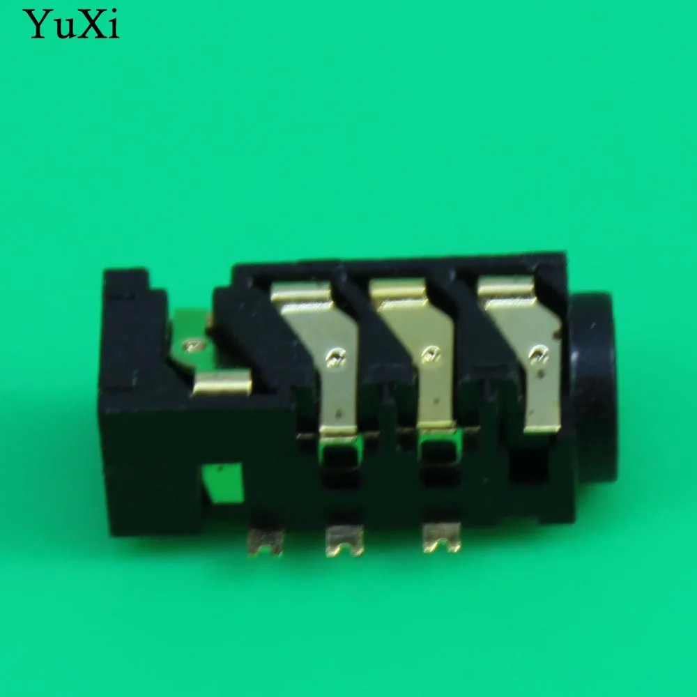 

YuXi PJ-393-8P 3.5MM HeadPhone Jacks 8 pins SMD Type 3.5 Stereo Video Connectors