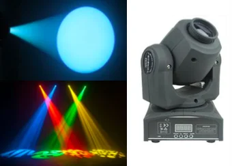 

4pcs/lot, Mini Spot 30W Led Moving Head Light With Gobo Plate&Color Plate,High Brightness 30W Mini Led Moving Head Light DMX512