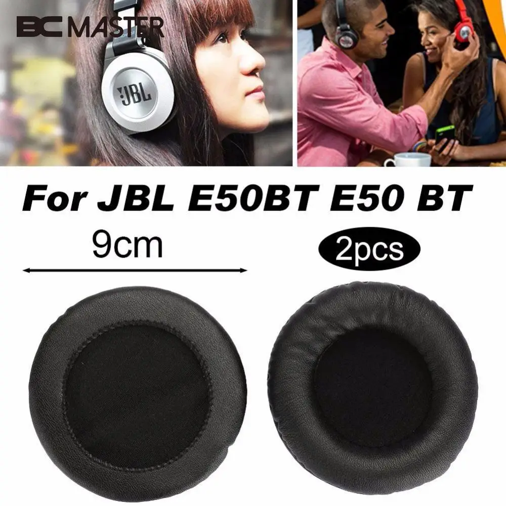 

Soft Leather Sponge Ear Pads Cushion Cover Cap Earmuff Replacement For JBL E50BT E50 BT SYNCHROS Headphone Headset