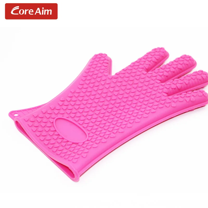 1 Pcs Silicone Oven Microwave Baking Cooking Heat Insulating Gloves