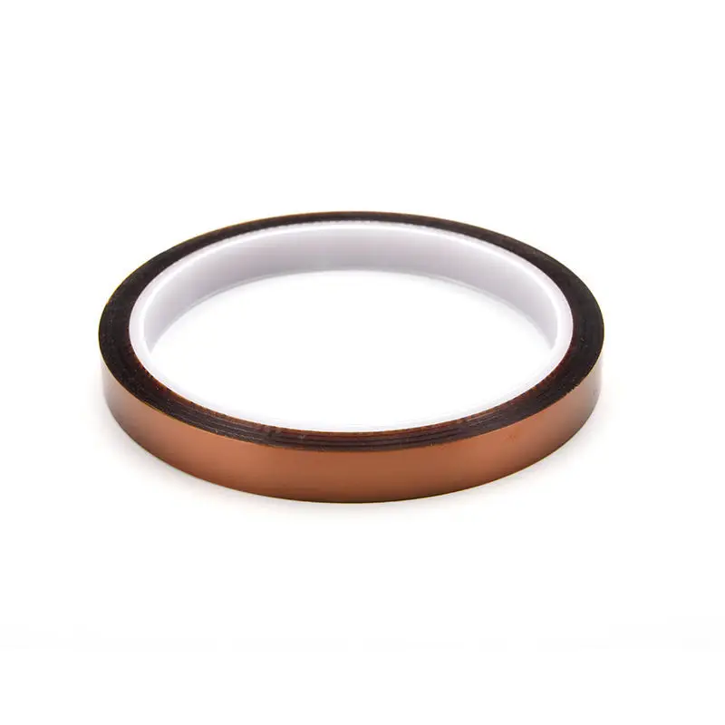 

New 1PCS 10MM X33Meter Heat Resistant Polyimide Tape High Temperature Adhesive Insulation Kapton Tape