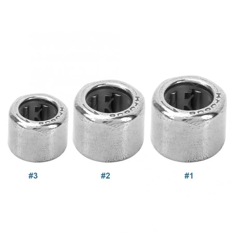 

Linear Slide Bearings 10pcs 12/14/16mm I.D 18/20/22mm O.D Drawn Cup Needle Roller Bearing Open End Bearing Axial