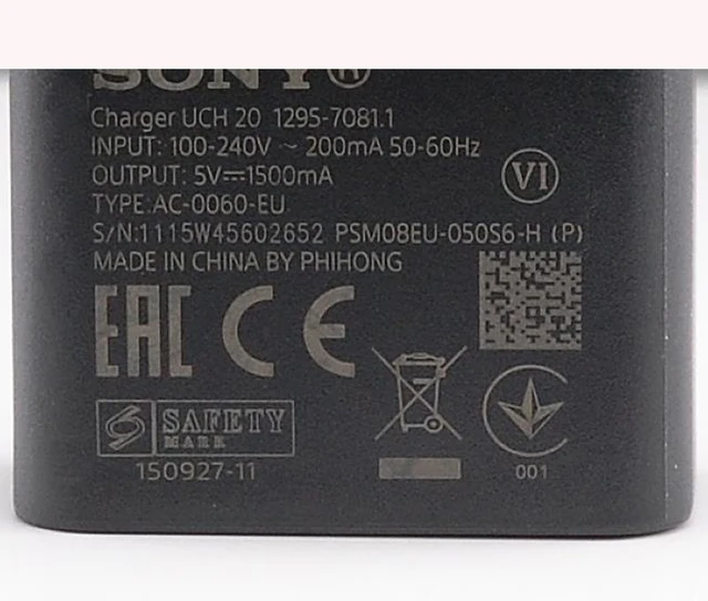 Asli Sony Uch20 Charger Travel Charger Sony Micro Usb Kabel Untuk Sony Xperia Z1 Z2 Z3 Z4 Z5 Kompak Z5 Premium M4 Aqua Fast Charger Travel Chargercharger Charger Aliexpress