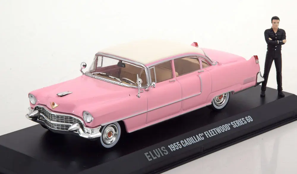 GL 1:43 1955 CADI Lac FLEETWOOD серии 60 специальный ELVIS PRESLEY сплав модель автомобиля литой под давлением металлические игрушки подарок на день рождения для детей мальчиков