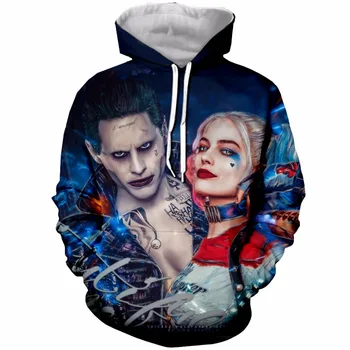 

PLstar Cosmos New Movie Deadpool 2 The Final Trailer Superhero Tees 3D Print Clown top Hoodie/Sweatshirt