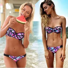 2017 New Women Sexy Bikini Set Swimwear Push Up Bikinis Low Waist Swimsuit Bathing Woman Swimwears