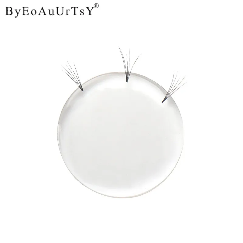 

New 3pcs/5pcs Professional Flexible Silicone Lash Extension Stand Holder Pallet Eyelashes Grafting Pad Beauty Salon Makeup Tools