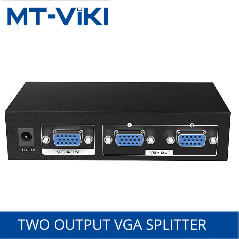 

MT-VIKI 2-port HD video splitter 1 input 2 output display projection splitter Suitable for offices, shopping malls teachin