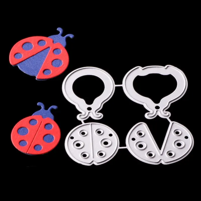Cute Ladybugs Metal Cutting Dies Stencil For DIY Scrapbooking Photo Album Embossing Paper Cards Decorative Crafts Die|Cutting Dies| - AliExpress