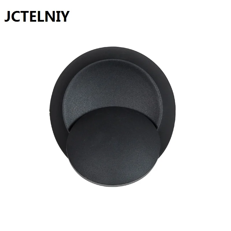 

Nordic LED wall lamp bedroom bedside wall lamp led aisle living room round 360 degree adjustable adjustable wall lamp