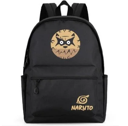 High-Q Unisex Anime Uzumaki NARUTO Student Backpack Bag Preppy School Bags NARUTO Sharingan Casual Leisure travel bag Backpack
