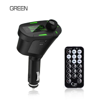 

Car FM Transmit Radio Adapter MP3 Player Wireless Handsfree Modulator Car Stereo with Dual USB Fast Charger SD Car Accessories