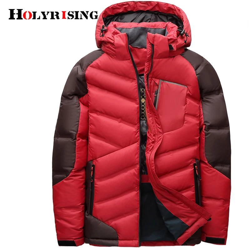 

2018 High Quality 90% White Duck Thick Down Jacket men coat male Warm Brand Clothing winter Down Jacket Outerwear 18485-5