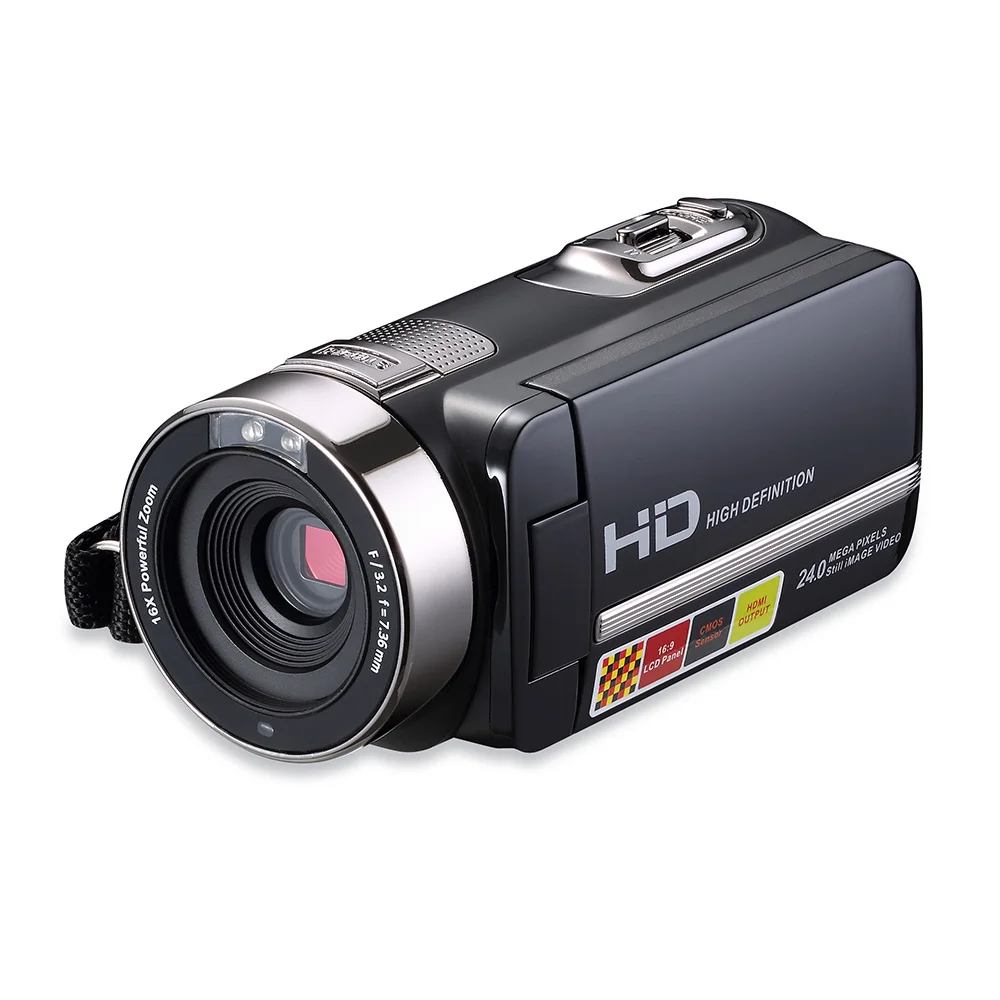 

Portable Home Camera Video 270 Degree Rotatable 1080P HD Touch Screen Digital Camcorder 16X Zoom Video Recorder