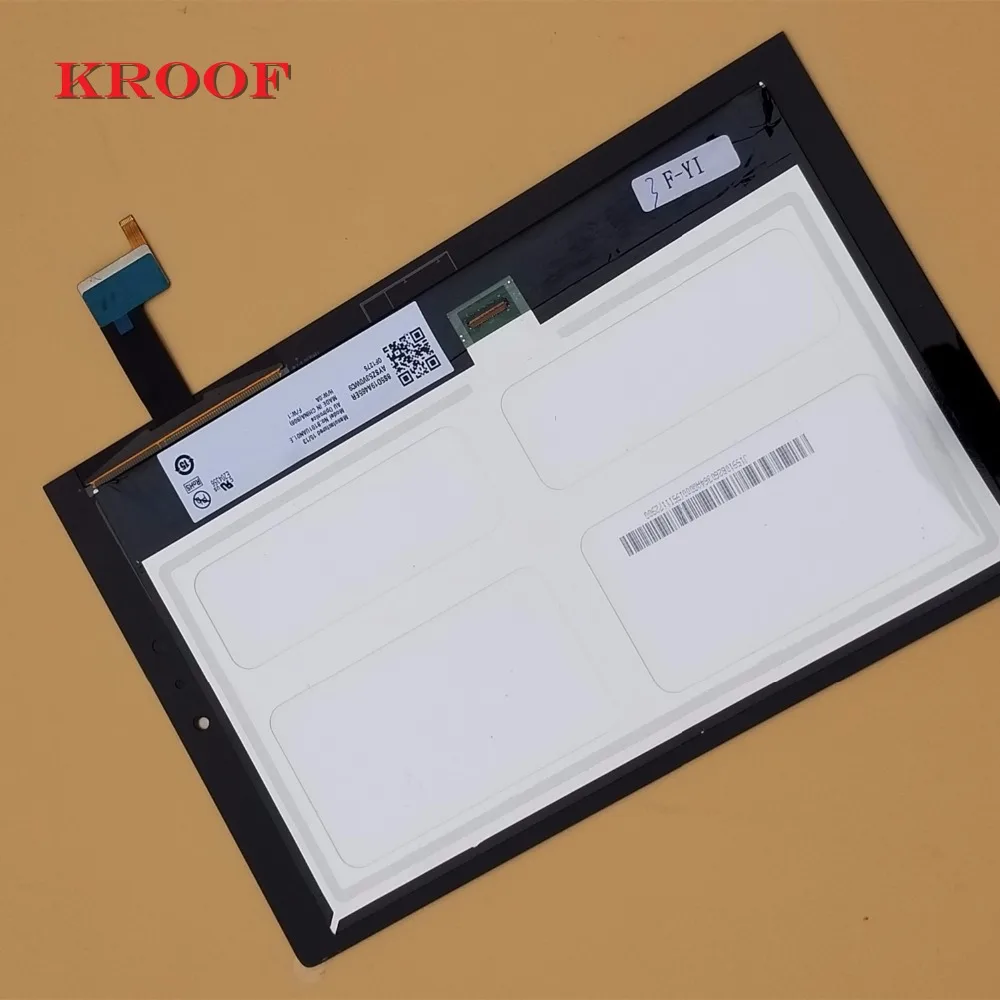 100% Tested For Lenovo Yoga Tablet 2 1050 1050F 1050L LCD Display Monitor + Digitizer Touch Screen Panel Replacement