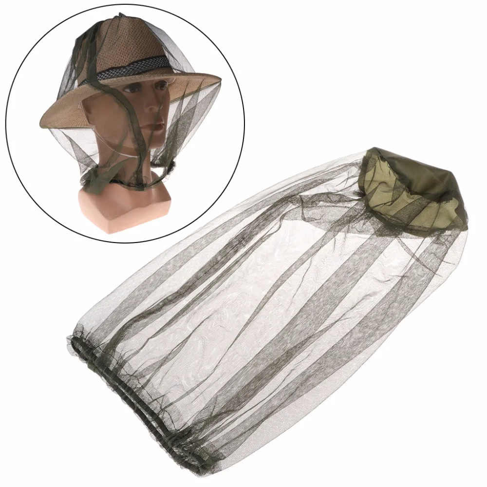 

Insect Hat Bee Fly Cover Head Face Neck Protector Mesh Mosquito Anti-bee Beekeeping Net Travel Camping Fishing Mesh C42