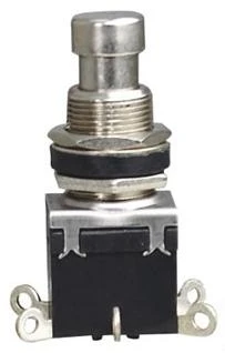 

DPDT 6Pins ON-ON PBS-24-202 Self-locking latching PCB electrical foot switch guitar effects foot switch