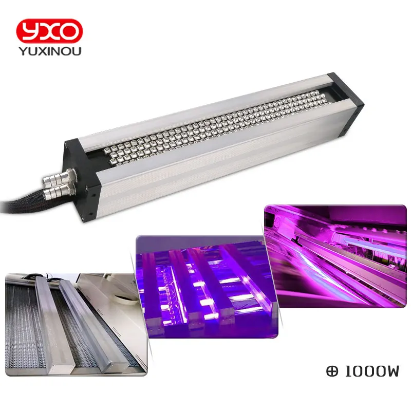 

1pcs 1000W UV LED curing system for printing led curing machine,label printing,Flatbed Printer,uv ink,glue curing light