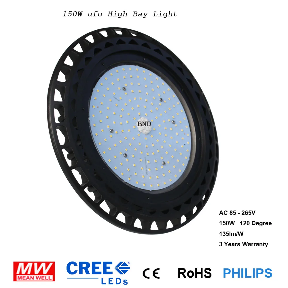 Лучшая заводская цена 135 Lmw/w Meanwell Lumi led s светодиодный IP65 Водонепроницаемый 150W 160W