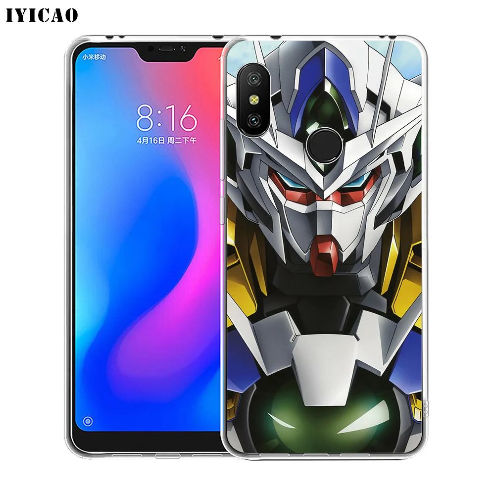 IYICAO Gundam Мягкий силиконовый чехол для телефона Xiaomi Redmi 4A 5A 6A Note 7 6 5 Pro Plus 4X