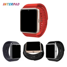 Interpad Best Quality GT08 Smart Watch Bluetooth Connect Sync Notifier Wristwatch 350MAH Battery Pedometer Smartwatch GT 08 DZ09