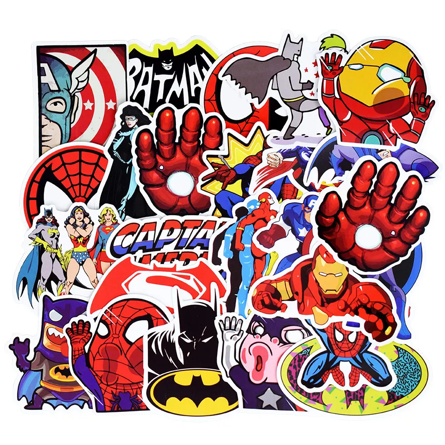 50 قطعة/الحزمة الأزياء الكلاسيكية نمط الكتابة على الجدران ملصقات ل موتو سيارة و حقيبة بارد وملصقات الكمبيوتر المحمول التزلج ملصقا اللعب