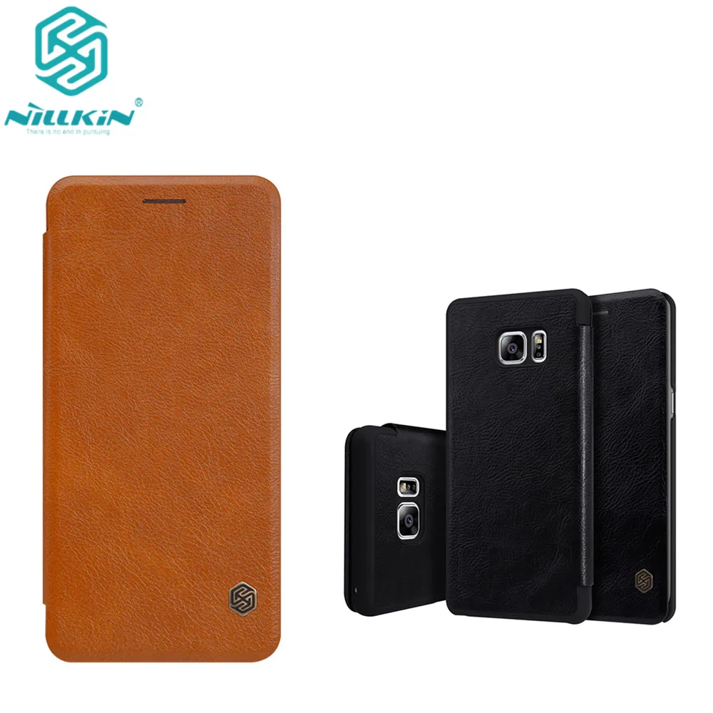 

for Samsung Galaxy Note FE Fan Edition Leather Case NILLKIN Qin Series Wallet Flip Cover Case For note 7 Flip Leather Case
