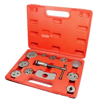 

12 PCS Brake Caliper Piston Back Tool Kit Universal Disc Brake Pump Regulator Piston Compressor For V.W Audi