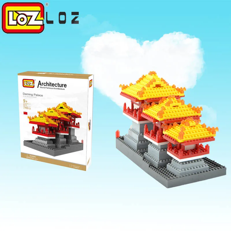 

LOZ Daming Palace Diamond Block China World Famous Architecture Series Ancient Building Blocks Toys for Children