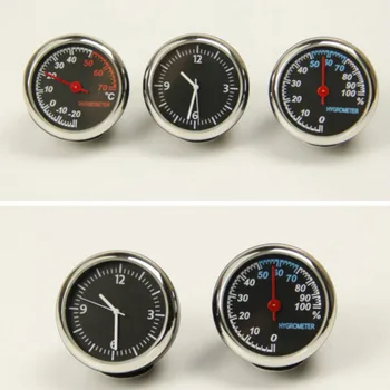 

Digital Clock Thermometer Hygrometer Automobile Car Dashboard Decoration Ornaments Automotive Watch Car Styling