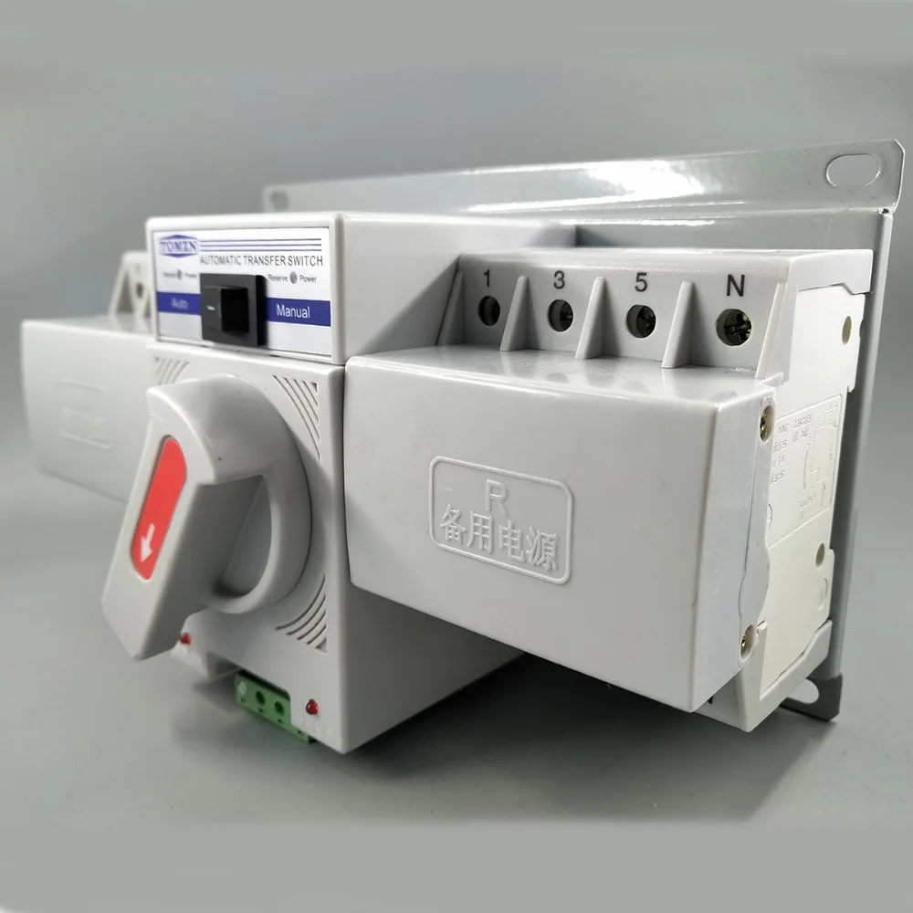 

4 pole 5 pieces ATS dual power automatic transfer switch
