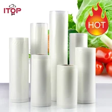 ITOP High quality Vacuum Packing Bags For Vacuum Sealer Food storage Bag 20*500cm Packing Bags Food Saver 2/5 Rolls 2 roll 17 500 cm vacuum bags for food storage portable handy vacuum packer food bags guaranteed 17 500cm for packing machine