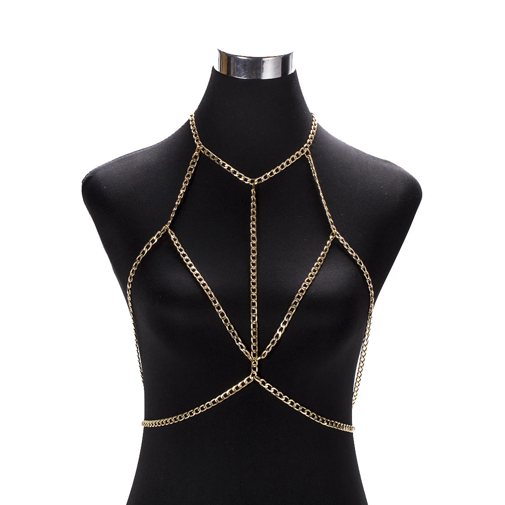 

Sexy alloy Necklace Link Belly Chain Body Jewelry Statement Body Chain for Women Body Accessorie
