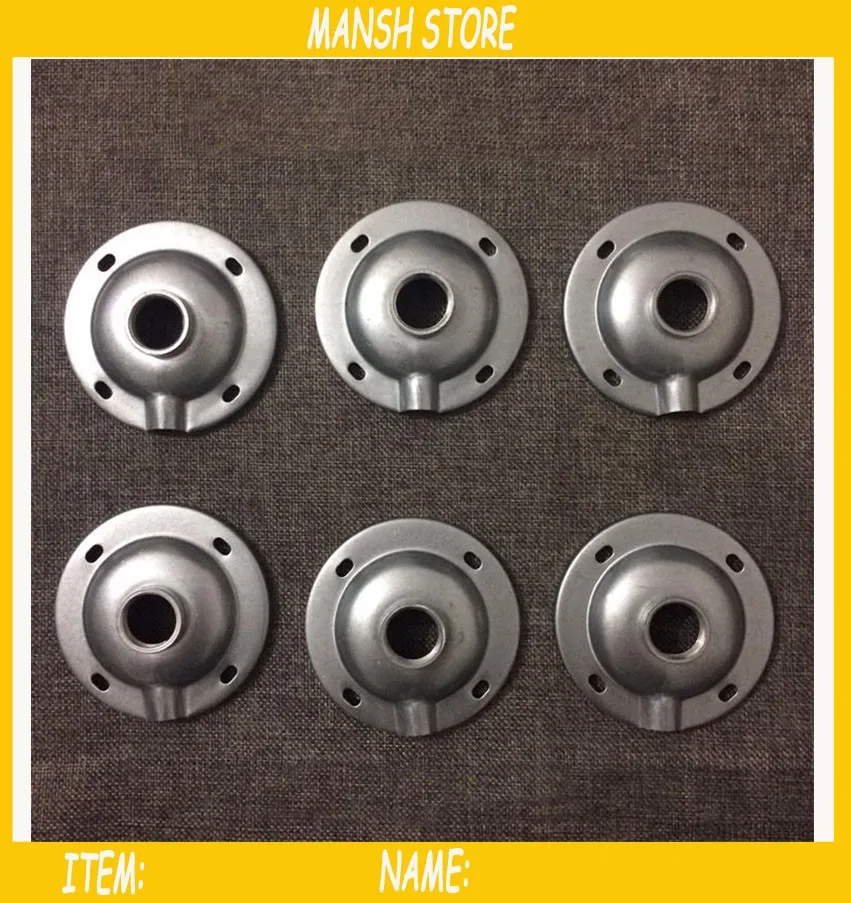 DN15 Iron Flange Base For Pipe Lamp Wall Light Base With Wiring Ducts