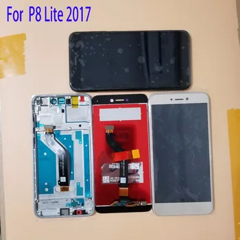 

New 5.2'' For Huawei P8 Lite 2017 PRA-LA1 PRA-LX1 PRA-LX3 LCD Display Touch Screen Digitizer Assembly With Frame 100% Tested