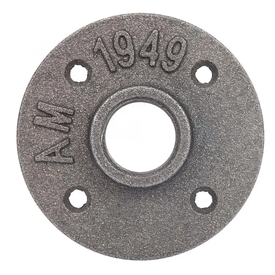 

Flanges 10pcs Cast Iron 4 Holes 85mm DN20 Flange Pipe Base Thread Floor Flange Flange 3/4