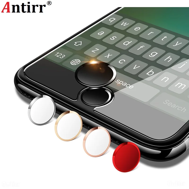 Antirr 1 pc For iPhone Home Button Sticker For iPhone 5s 6 6s Plus