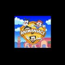Animaniacs 16 бит большая серая игровая карта для игровой консоли NTSC США