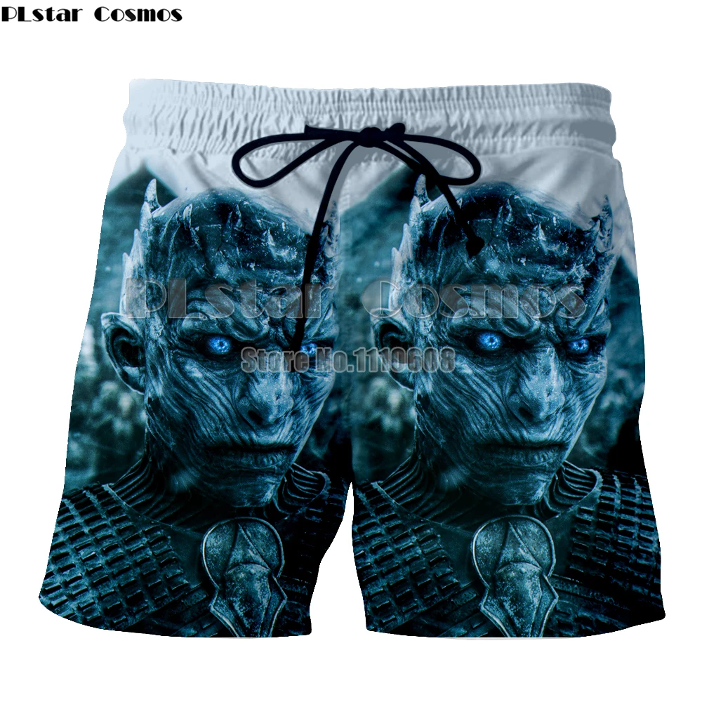 

PLstar Cosmos Drawstring Shorts Men /women Game of Thrones Victory Unisex Brand Shorts Women Fitness Casual Shorts For Women