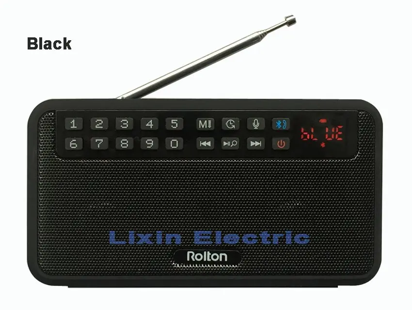 Rolton Stereo Portable Bluetooth Bass Dual Speaker For Sport With.