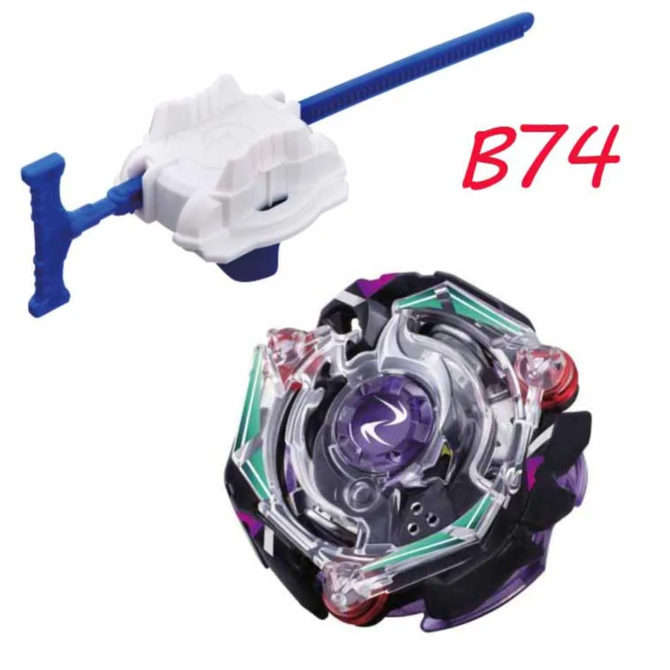 Toupie Bey Bay Burst Metal Fusion B113 Top lanzador Metal Bey Bay Burst Launcher игрушки для детей - Цвет: B74 No box