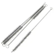 THGS 29 см длиной 10 мм Диаметр проволока из нержавеющей стали щетка для чистки труб 10 шт