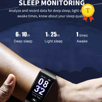 

sleeping monitor Smart Bracelet band Colorful Screen Fitness Tracker Heart Rate Monitor Smart Band Sport for Android IOS