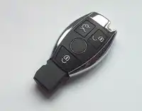 新しいスタイル!交換修正されたスマートリモートキーシェルケース用mercdesベンツs eクラス3ボタンでキーブレード&バッテリーホルダー