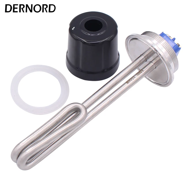 DERNORD 120V 1500W Electrical Heating Element 2"Tri Clamp Brewing