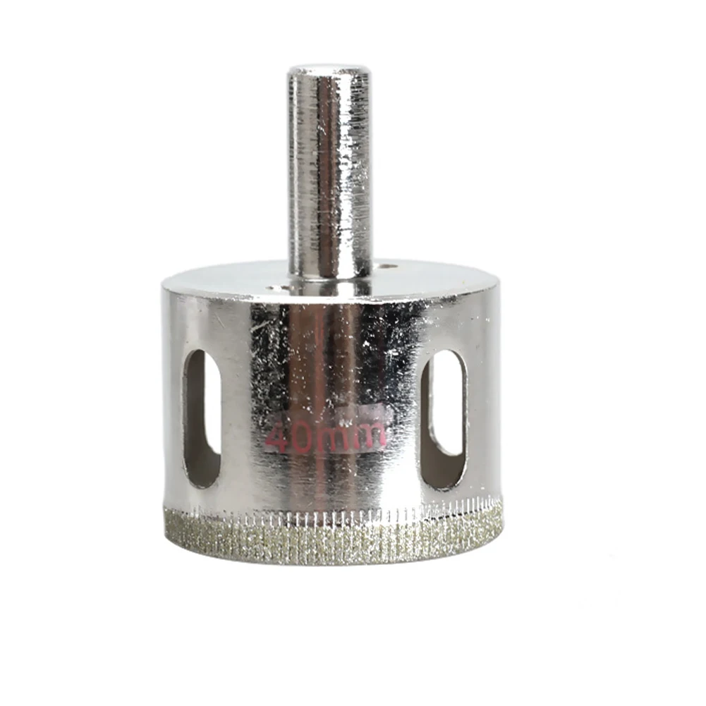 High Quality Tile Glass Metal Hole Saw Diamond Core Drill Bit 40mm Cutting Diameter Glass ceramics hole drilling BS High Quality Tile Glass Metal Hole Saw Diamond Core Drill Bit 40mm Cutting Diameter Glass ceramics hole drilling BS
