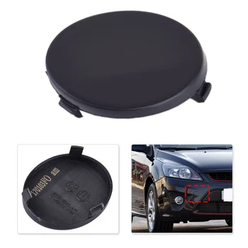

CITALL Black Front Bumper Tow Hook Cover Cap 8M5117A989AB 8M51-17A989-AB for Ford Focus II 4 door 2009 2010 2011