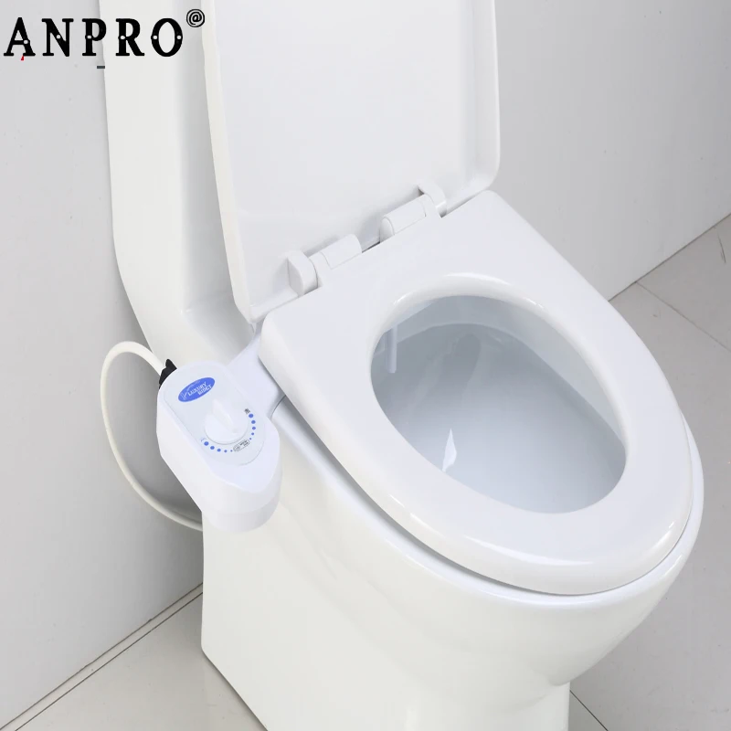 Anpro неэлектрическое банное механическое сиденье для унитаза насадка пресной