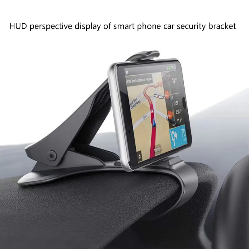 

For Car stand HUD straight view navigation instrument table universal bracket clip phone holder bracket