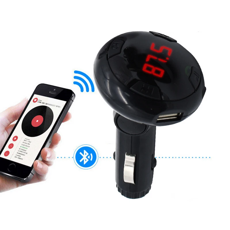 Bluetooth Car mp3 player car stereo host plug - in card U disk radio speaker7